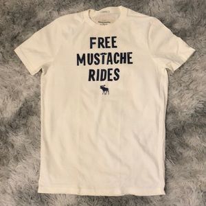 Abercrombie and Fitch Men's Crew Neck Graphic Tee Shirt